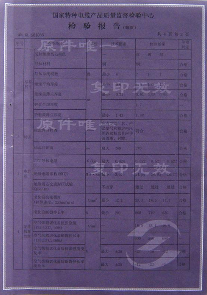 检验报告